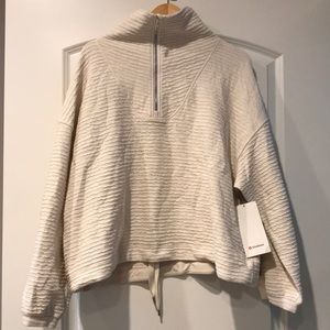 New with tags Lululemon XL/XXL Beige Pullover